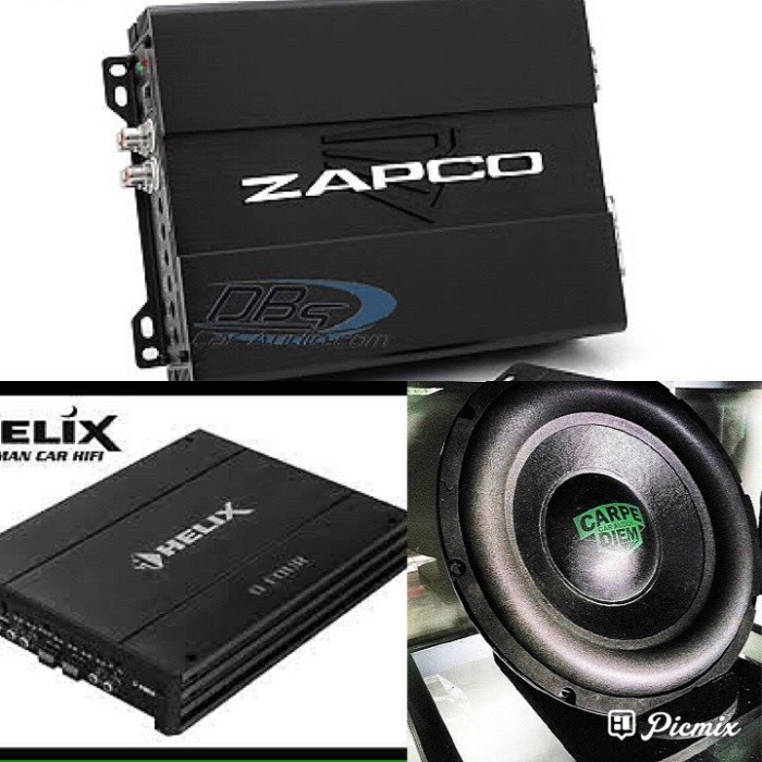 [Baru] Helix D Four Zapco St500 Sub Carpe Diem Diskon