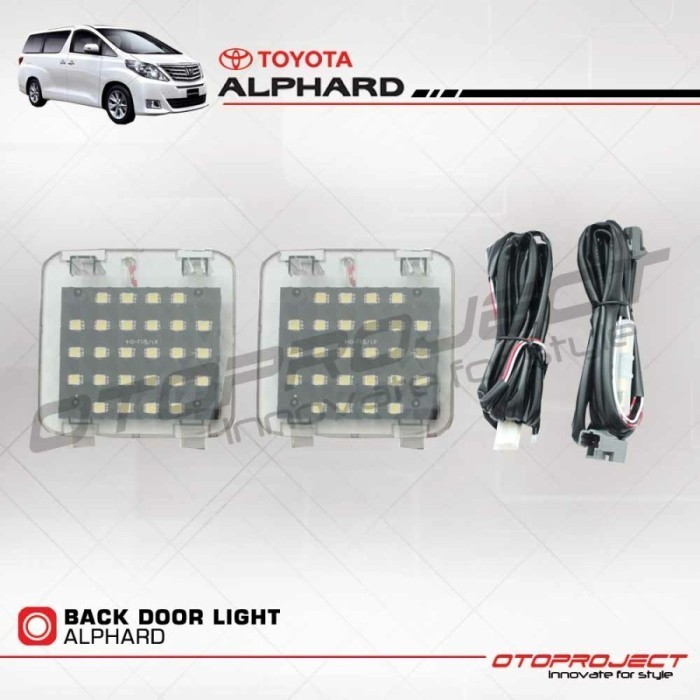 [Baru] Back Door Light Toyota Alphard Interior Light Toyota Alphard Limited