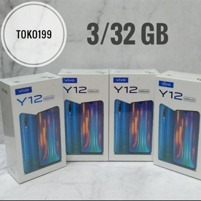 [Baru] Hp Vivo Y12 Ram 3 Rom 32 Limited