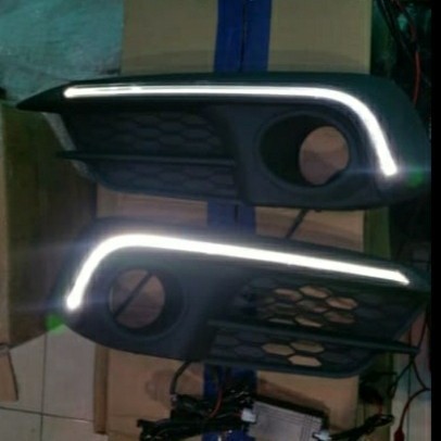 [New] Cover Foglamp Drl Honda Civic Turbo 2016 - 2020 Led Cree Berkualitas