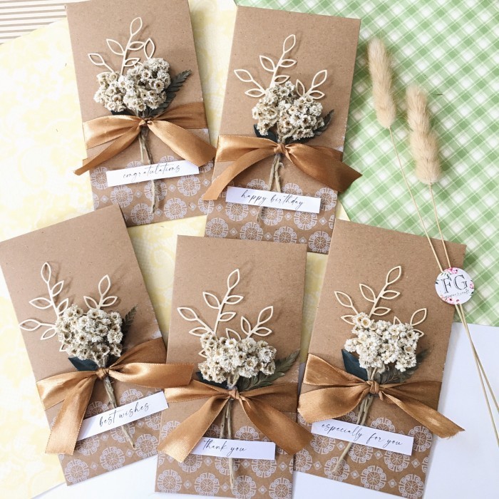 

Amplop Gift Besar 9X17Cm Kraft Ribn Dried By Fgpaper