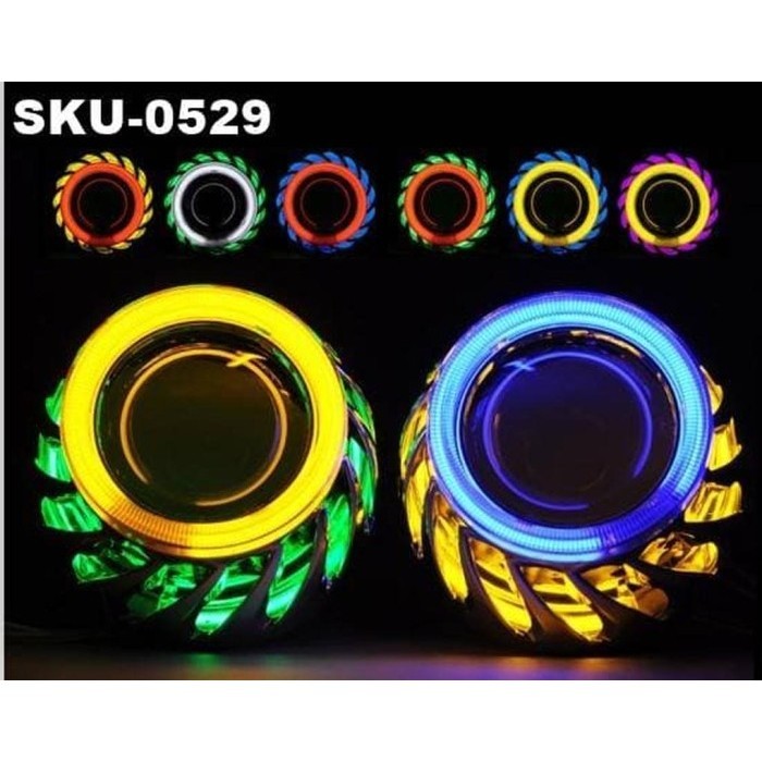 [New] Promo Projector Aes 8 Mobil Projie X1C Mobil Ae De Osram Ac Terbatas