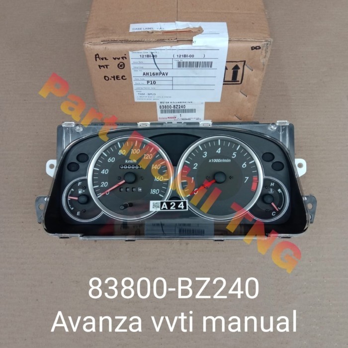 [New] Speedometer Spidometer Avanza Vvti M/T Mt 83800-Bz240 Original Diskon