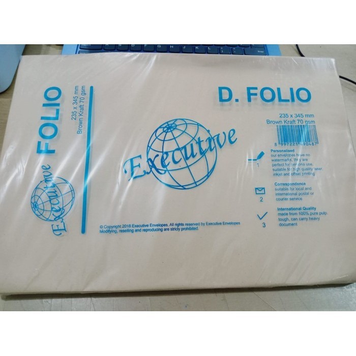 

Amplop Executive Q1 D Folio