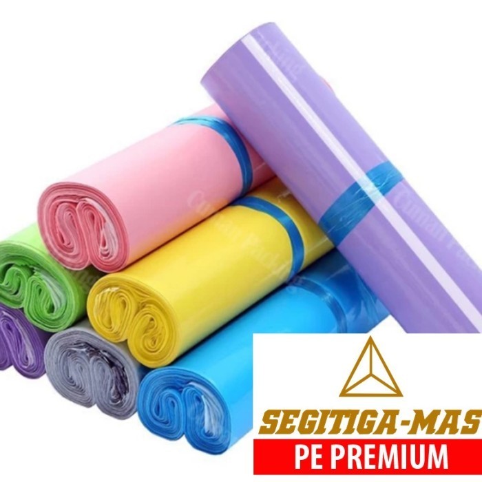 

Polymailer Warna 25X35 Pe Premium Glossy Isi 100 Lbr Plastik Amplop