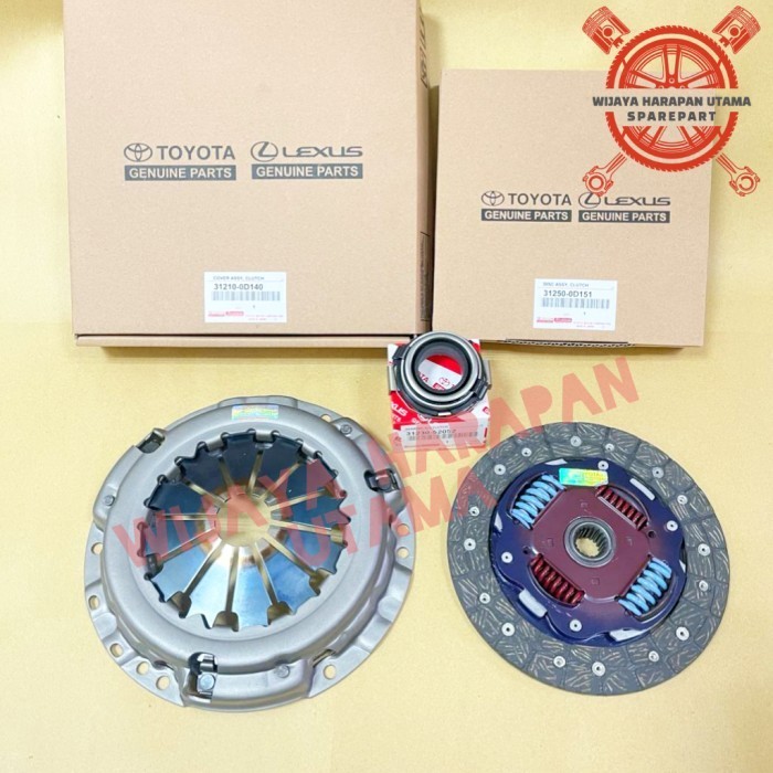 [Original] Kopling Fullset Etios Valco Kampas Kopling Set Dekrup Etios Valco Ori Berkualitas