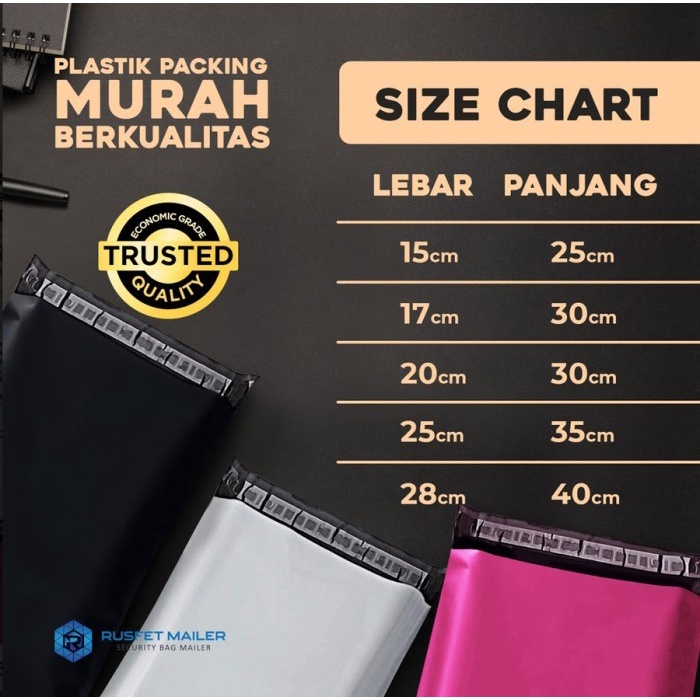 

Polymailer Light Gray - Amplop Plastik Packing Online Shop Per Pack