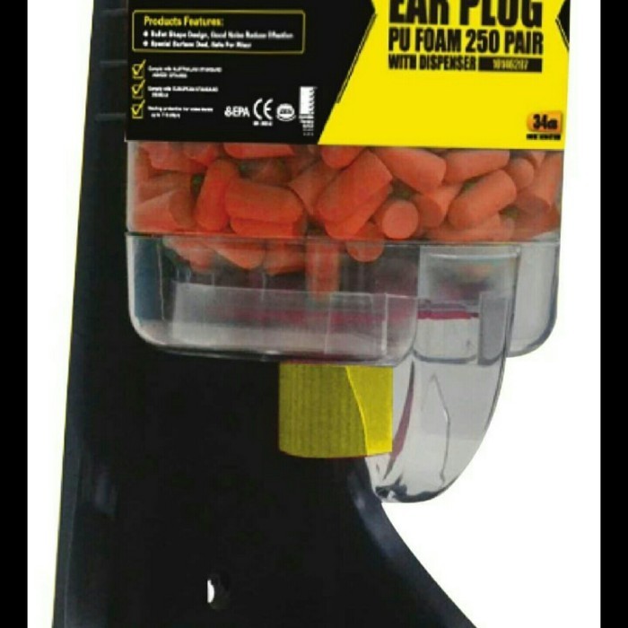 ✅New Krisbow Ear Plug Pu 250 Pr W/Dispenser Srhp102Pu 10146287 Berkualitas