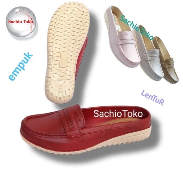 BISA COD - SEPATU KARET WANITA SEPATU PANTOFEL SEPATU SANDAL ATT SLK