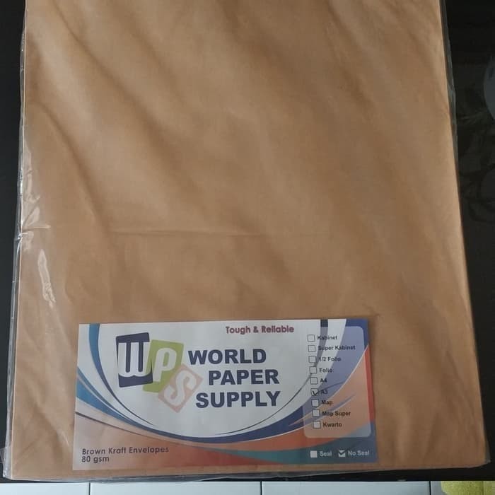 

Amplop Ukuran A3 Wps 33 X 42,5 Cm