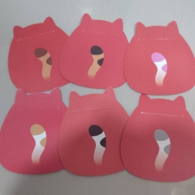 

Angpao 3D Kucing/ Amplop Netral Imlek/ Hadiah / Ampao Cny