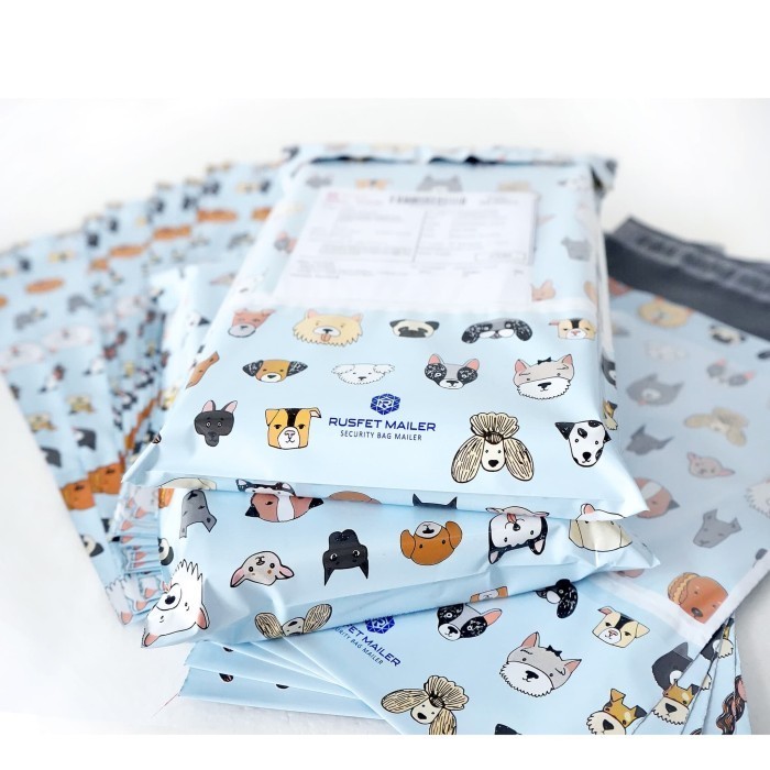 

Amplop Plastik Polymailer Doggy Friends Uk 17 Cm X 25 Cm