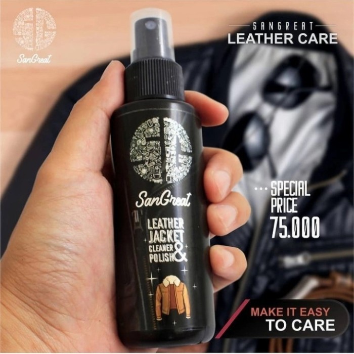 SEMIR JAKET KULIT LEATHER JACKET CLEANER & POLISH SANGREAT