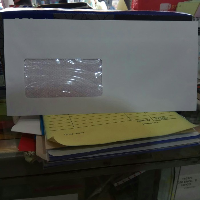 

Amplop J-Plus Putih Jendela Kiri