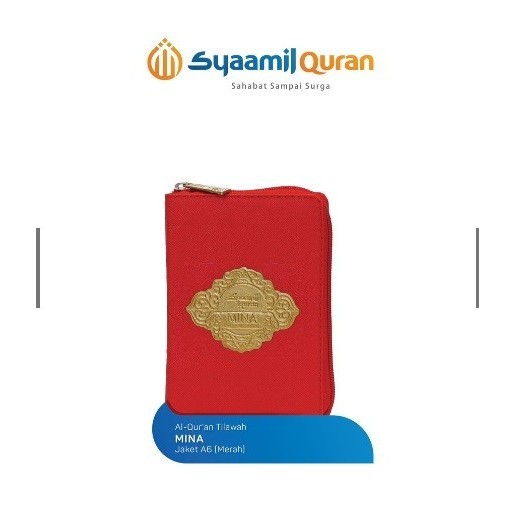 

SYAAMIL QURAN MINA UKURAN A6 COVER KULIT JAKET RESLETING