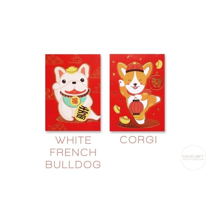 

1 Pack Isi 6 Angpao Angpau Amplop Uang Tahun Baru Imlek Year