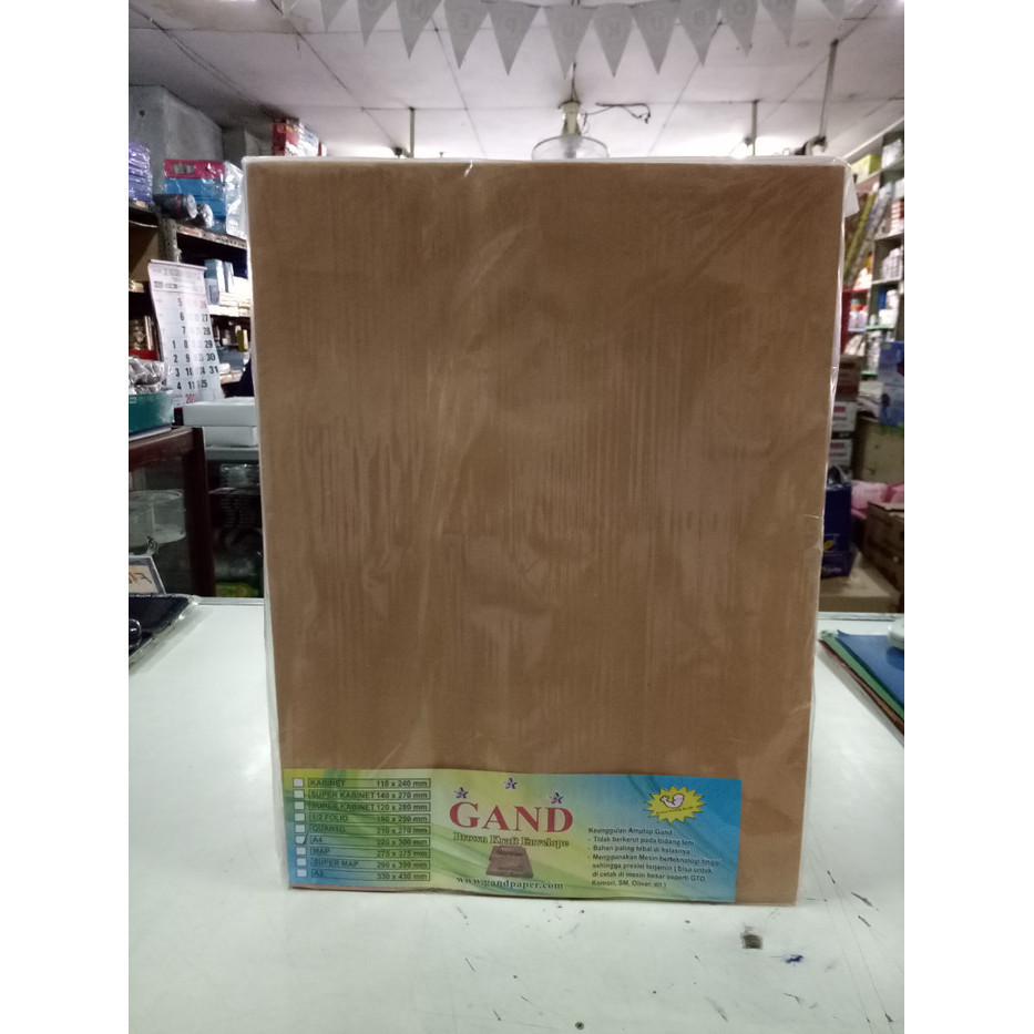 

Amplop Kwarto / Quarto / A4