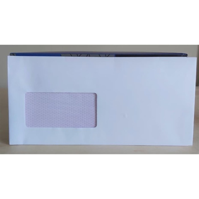 

Amplop Putih Jendela Kiri / Amplop Window No.90 Jplus Biru