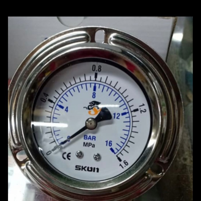 ✨Baru Pressure Gauge 25 Inch 16 Mpa Payung Skon Berkualitas