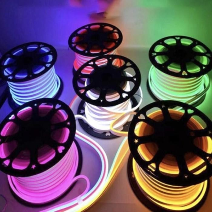 LAMPU HIAS LED SELANG NEON FLEX 50M 50 METER LED STRIP SELANG NEON