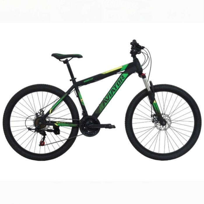 Terbaru Sepeda Gunung Mtb 27.5 Aviator 2692 Xt Vt Rem Cakram 3X8 Speed Promo Terlaris