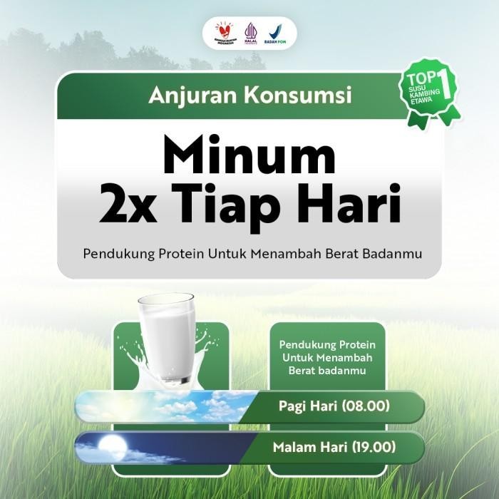 

TERBAIK PREMIUM SUSU KAMBING PENGGEMUK PENAMBAH BERAT BADAN 1KG