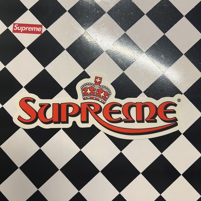 

Supreme Crown Sticker Original