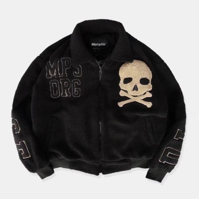 Memphis Retro Jacket Sherpa Disaterpiece | Limited Edition Varsity