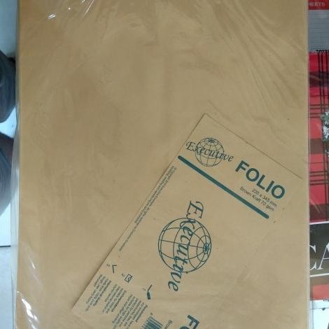 

TIO Amplop Cokelat Folio Executive (1 pak = 100 pcs) TERLARIS