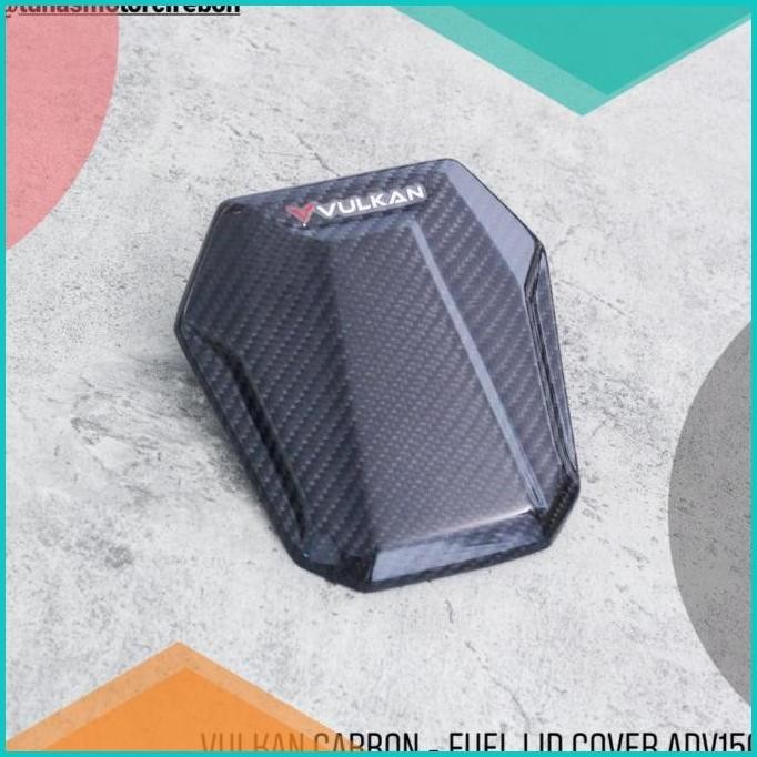 Cover tutup tank bensin carbon ADV ADV150 Vulkan karbon part 16novz3 p