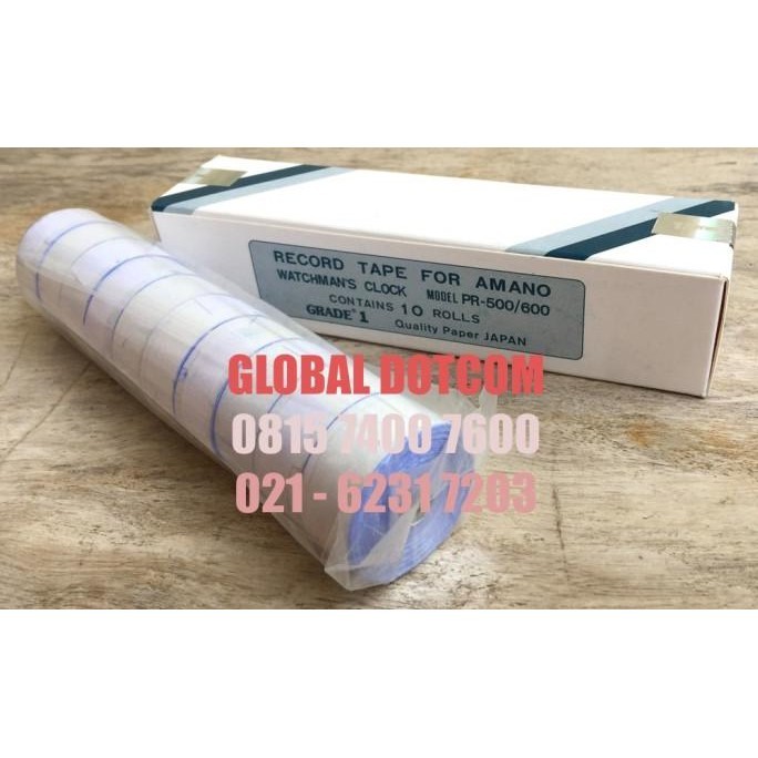 

BEBAS ONGKIR - GRADE 1 PAPER ROLL AMANO PR500/600 (ISI 10)