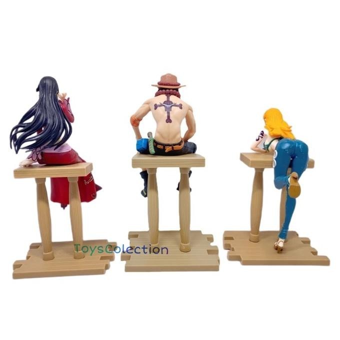 ACTION FIGURE ONE PIECE NAMI BOA SWEET GIRL ON WOOD TOPPER CAKE MAINAN