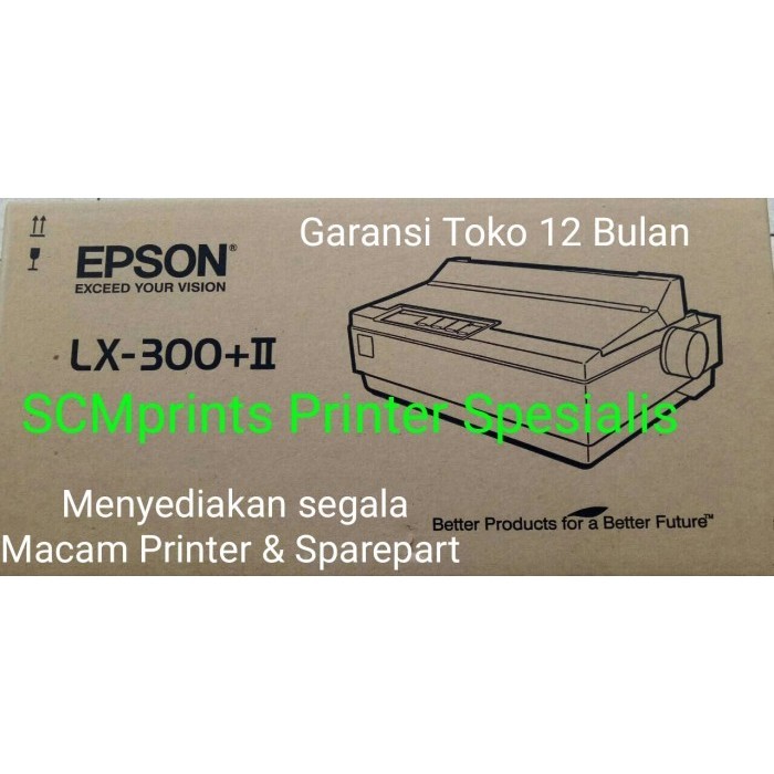Printer Epson Lx300+Ii Usb New Garansi Epson / Printer Lx300+Ii Baru Best