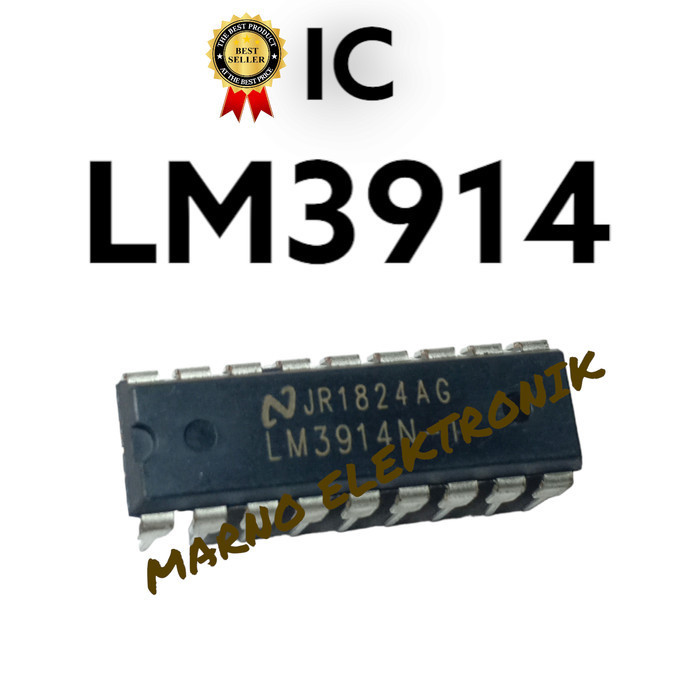 Ic Lm 3914 Lm3914 Lm3914N Lm 3914N Asli Ori Original Best