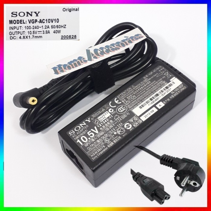 Adaptor Charger Original Laptop Sony Vaio Ultrabook Pro Duo - 10.5V Best