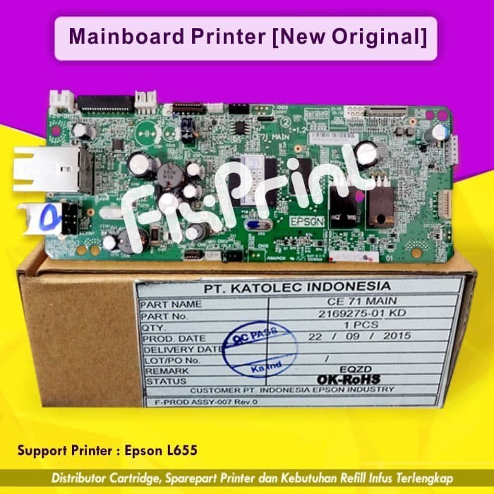 Mainboard Board Printer Epson L655 Motherboard Epson L655 Best