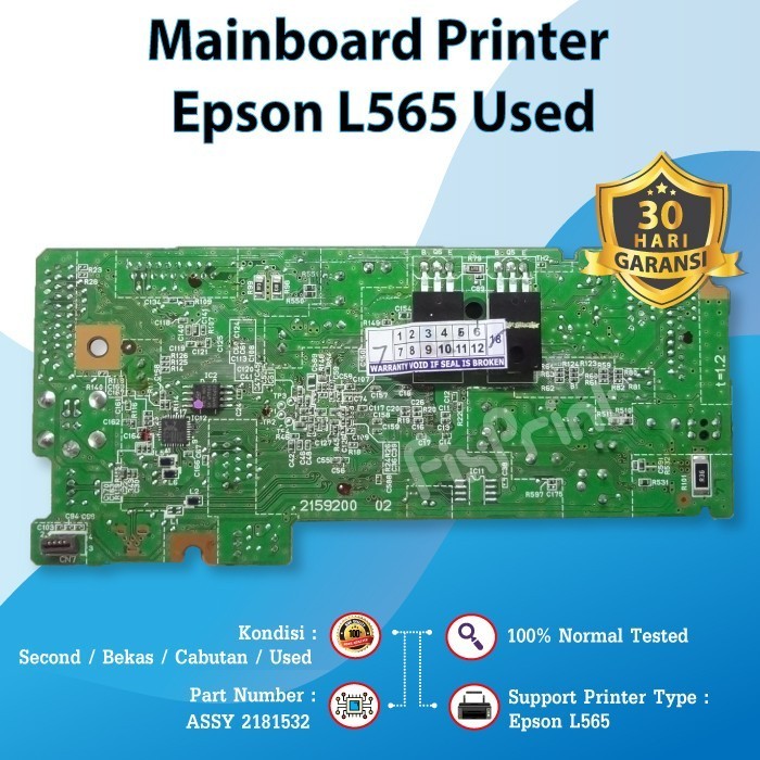 Original Mainboard Epson L565 Board Motherboard Printer L565 L-565 Best