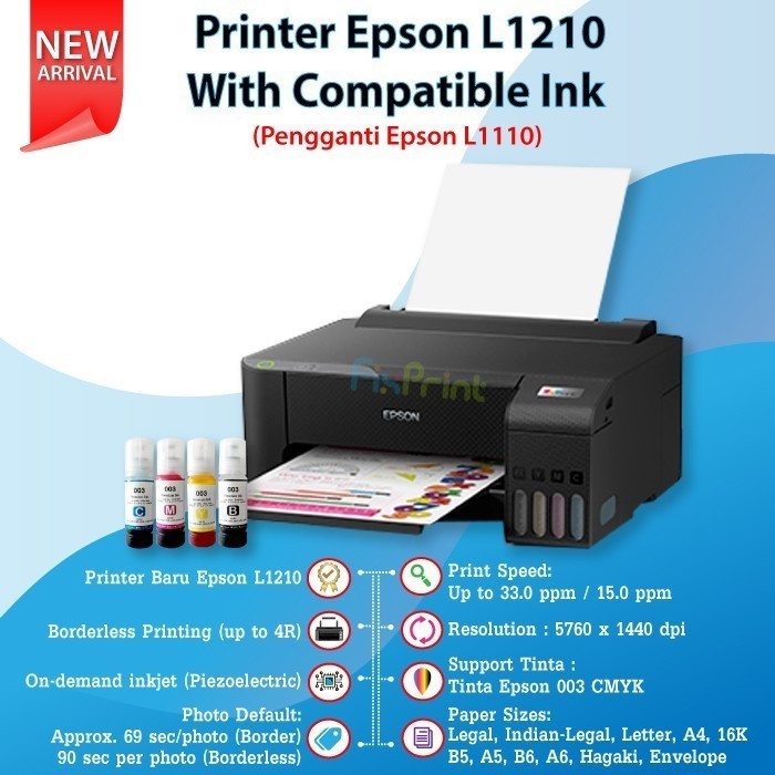Printer Epson L1210 Pengganti Epson L1110 Best