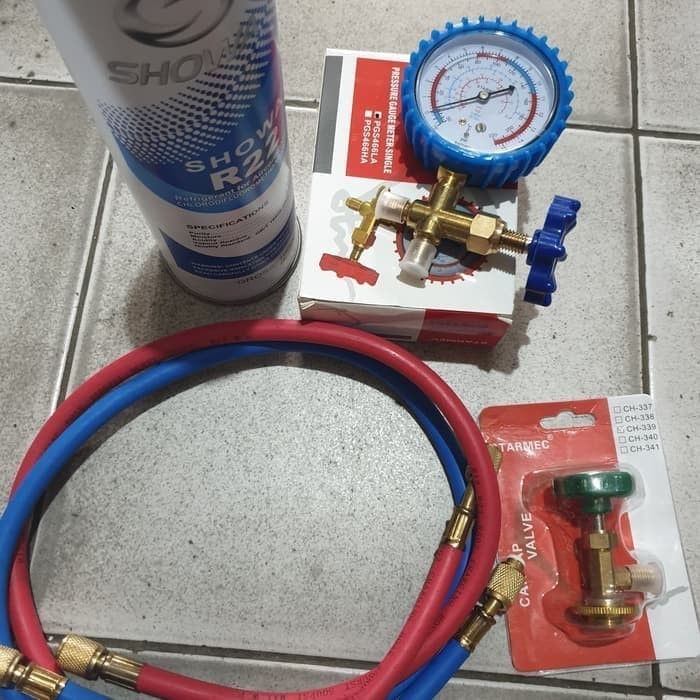 Paket Alat Isi Freon. R22 Best
