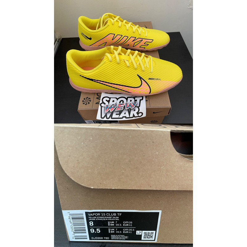 [MAD SPORT] Sepatu Futsal Nike Mercurial Vapor 15 Club Turf BNIB Original 100%