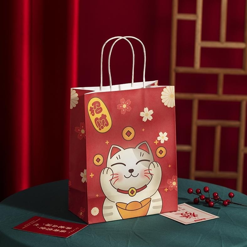 

TRY PAPERBAG IMLEK KRAFT PAPER / Tas CNY craft paper TERLARIS