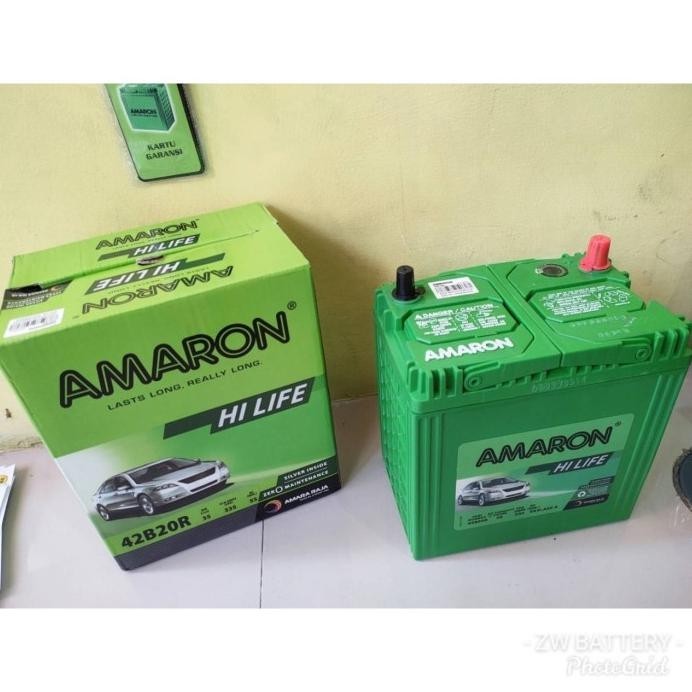 Best Aki Mobil Luxio, Grandmax, Carry Pick Up Ns40Z Amaron Hilife Original Gratis Ongkir