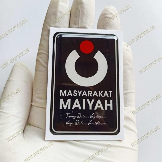 Hot,, Emblem Stiker Majelis Masyarakat Maiyah/Stiker Cak Nun