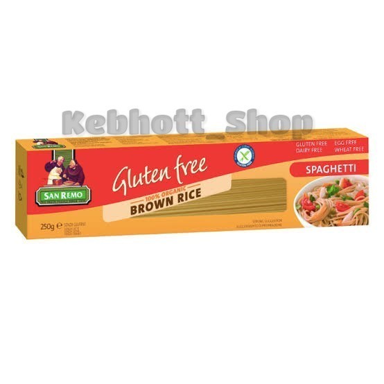 

Terbaru San Remo Pasta Organic Brown Rice Spaghetti Gluten Free 350Gr Sanremo Promo Terlaris