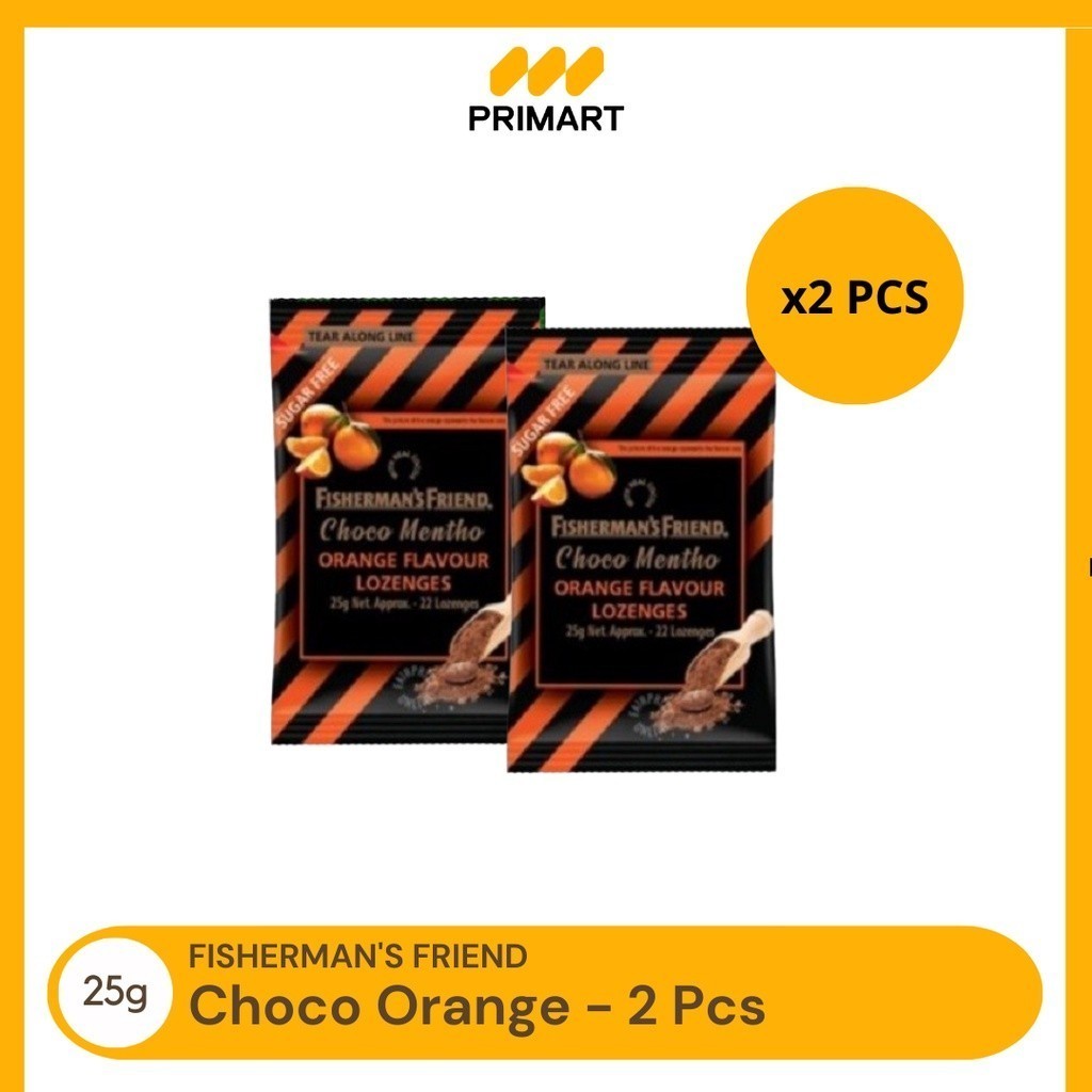 

Fisherman's Friend Choco Orange 25 gr - 2 Pcs