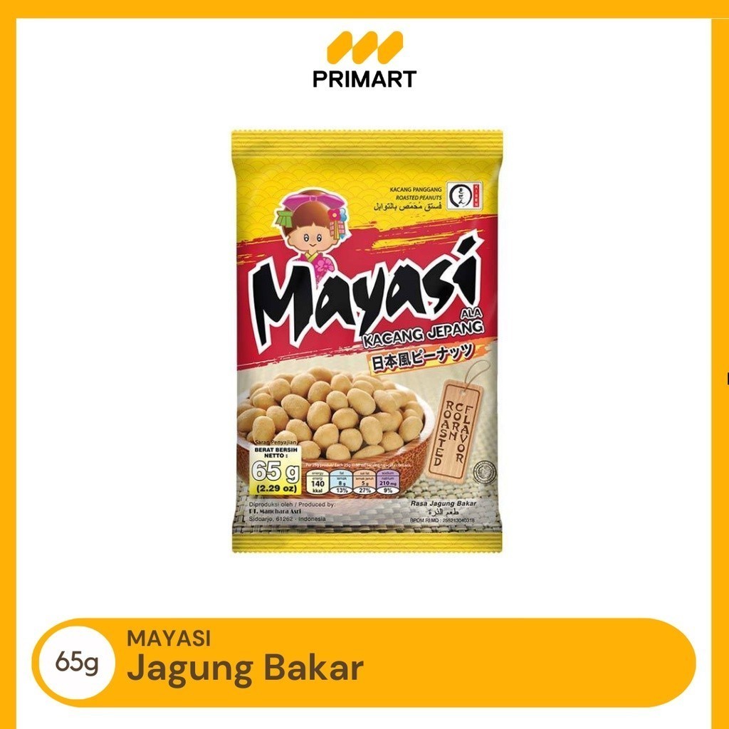 

Mayasi Jagung Bakar Kacang Jepang 65gr