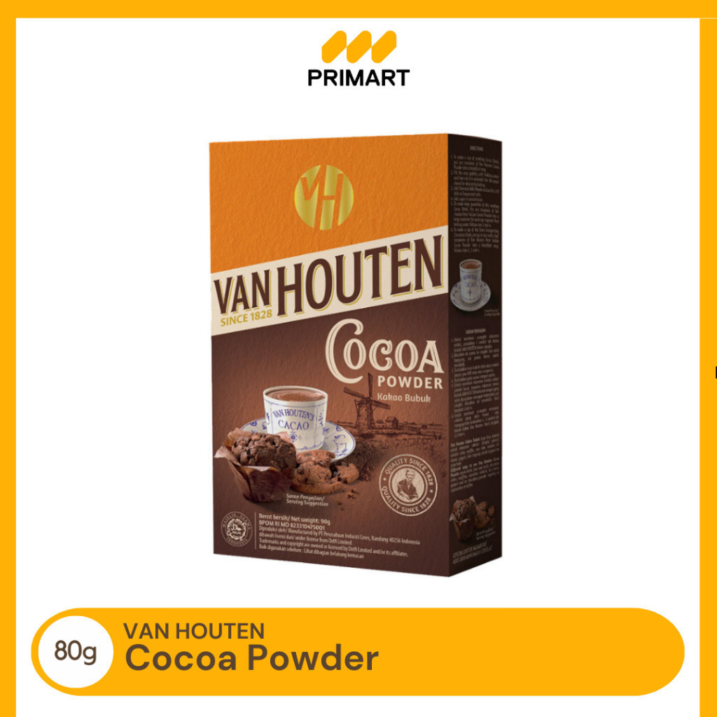 

Van Houten Cocoa Powder Coklat Bubuk Bahan Kue 80g