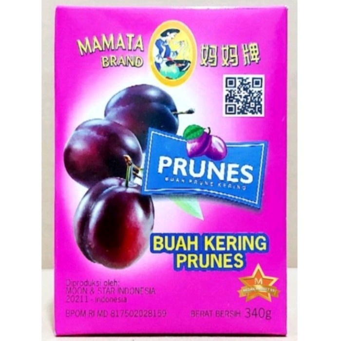 

Mazin - Mamata Prunes 340Gr Candied Fruit Buah Kering Prunes