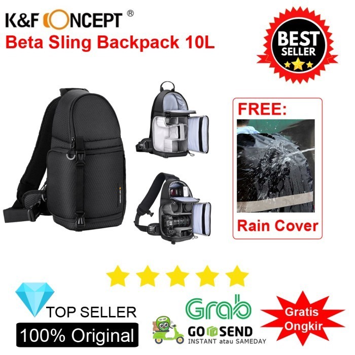 KNF CONCEPT TAS KAMERA BACKPACK SLING KF-1305 FOR DSLR MIRRORLESS