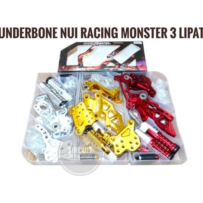 Underbone Nui Racing Monster 3 Lipat Kawasaki Ninja 150 Rr